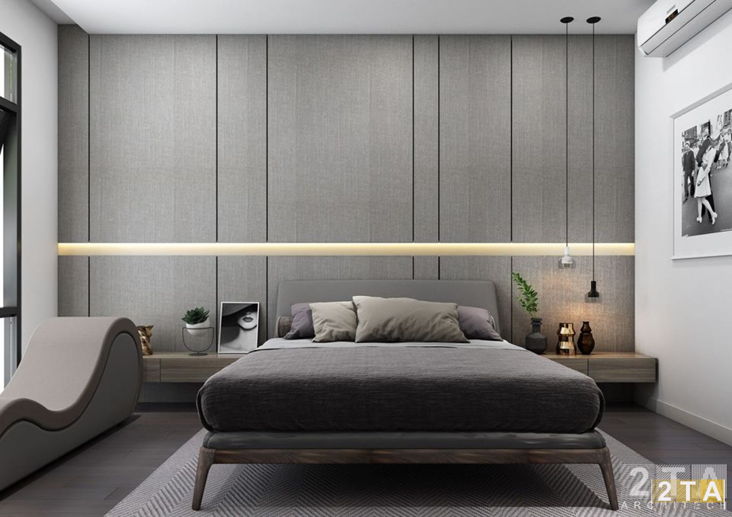 THIẾT KẾ NỘI THẤT PHÒNG NGỦ